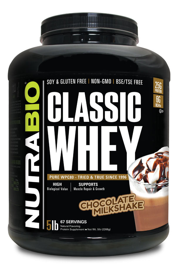 NutraBio Classic Whey Protein - 2 lbs.
