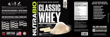 Load image into Gallery viewer, NutraBio Classic Whey Protein - 2 lbs.
