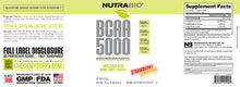 Load image into Gallery viewer, NutraBio BCAA 5000 Naturally Sweet Powder
