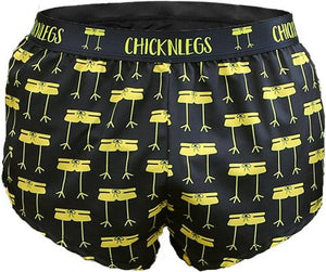 Chicknlegs Mens 2" Run Split Shorts