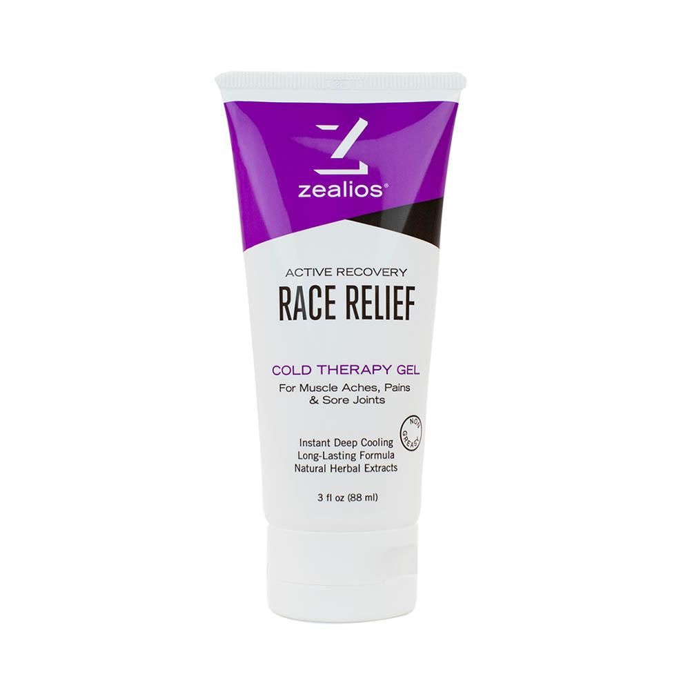 Zealios Race Relief Cold Therapy Muscle Gel - 3 oz.
