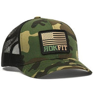 Load image into Gallery viewer, RokFit American Camo Trucker
